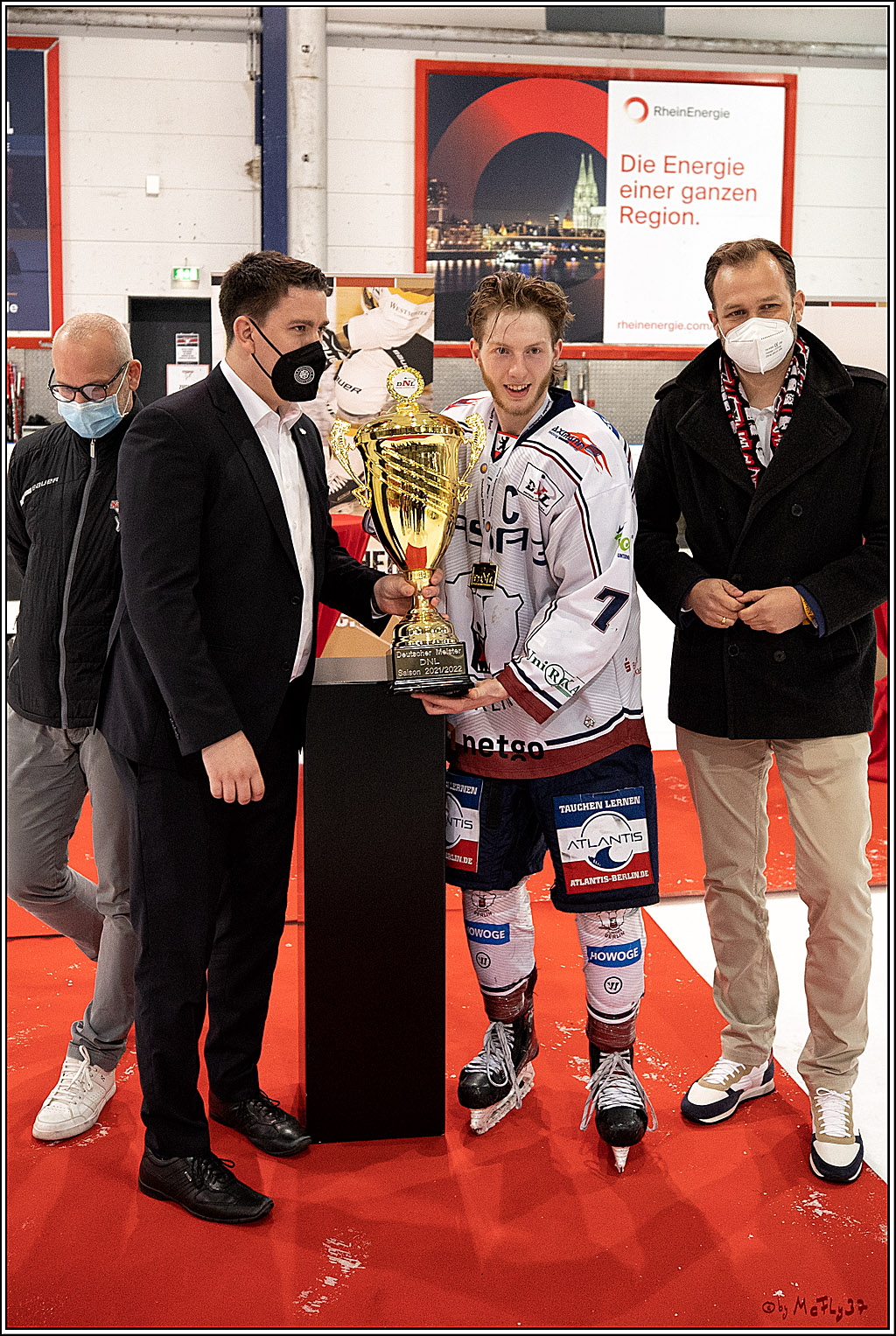 U20-DNL Meisterschaftsfinale;  Koelner Junghaie - Eisbaeren Juniors Berlin; Koeln, 27.03.2022